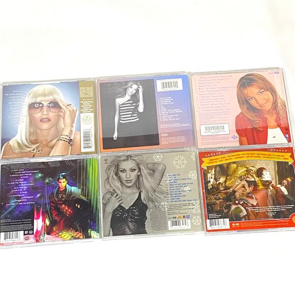 Gwen Stefani Britney Spears Moore Lambert Aguilera CD Lot 6 2000s Pop Very Good - Picture 2 of 14